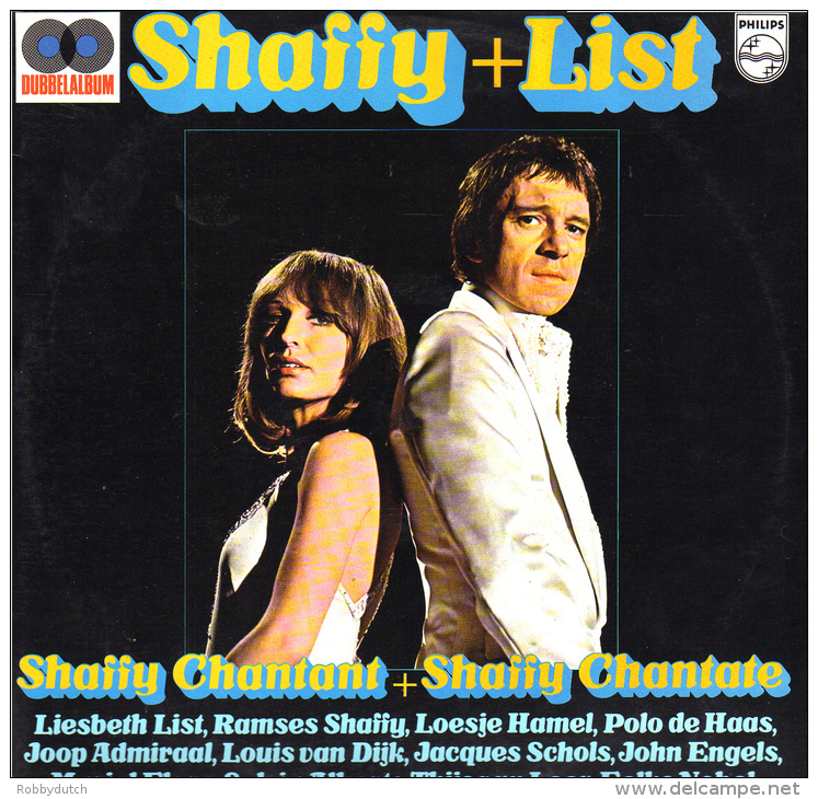 * 2LP *  RAMSES SHAFFY &amp; LIESBETH LIST - SHAFFY CHANTANT + SHAFFY CHANTATE (Holland 1974 EX-!!!) - Sonstige - Niederländische Musik