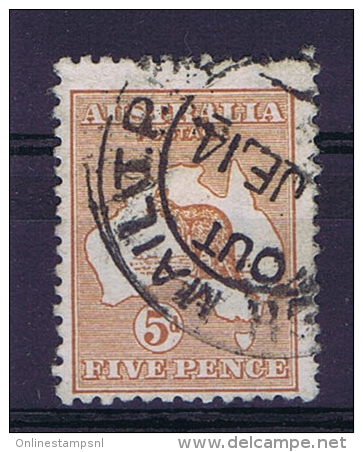 Australia: 1913 Mi 10 II  X, SG 8 Used - Oblitérés