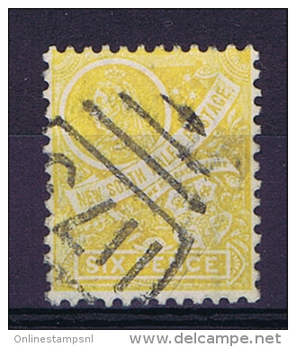 Australia: NSW 1897, Mi 88, SG 306 Used, Watermark Inverted - Gebruikt