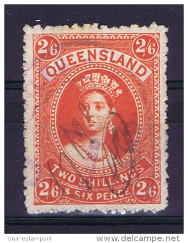 Australia: Queensland: 1886 Mi 64, SG 158 , Used - Usati