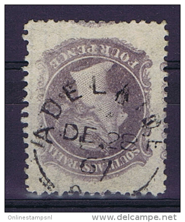 South Australia: 1867, Mi 22 , Adelaide , Used - Gebruikt