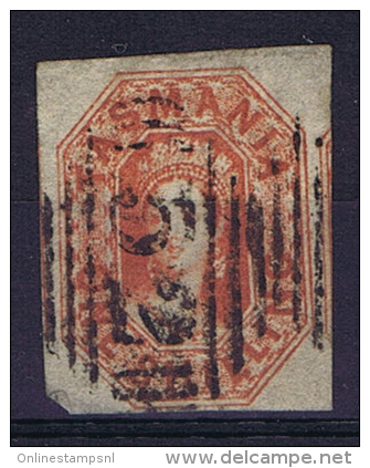 Australia Tasmania :  1857 Van Diemensland, Mi 13, Sg 41, Used, Signed - Oblitérés