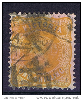 Australia Victoria :  1901 Mi 128, Wm 5, Used Stampduty - Gebruikt