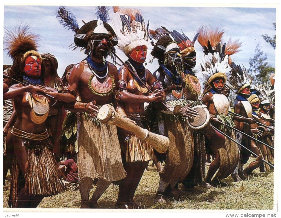 (987) Papua New Guinea - Warrior - Papua-Neuguinea