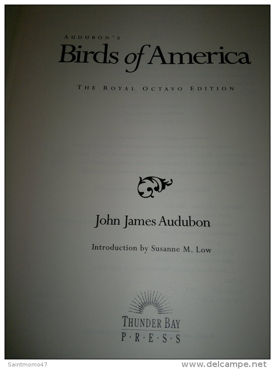 AUDUBON'S BIRDS OF AMERICA - Culture