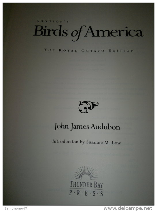 AUDUBON'S BIRDS OF AMERICA - Cultura