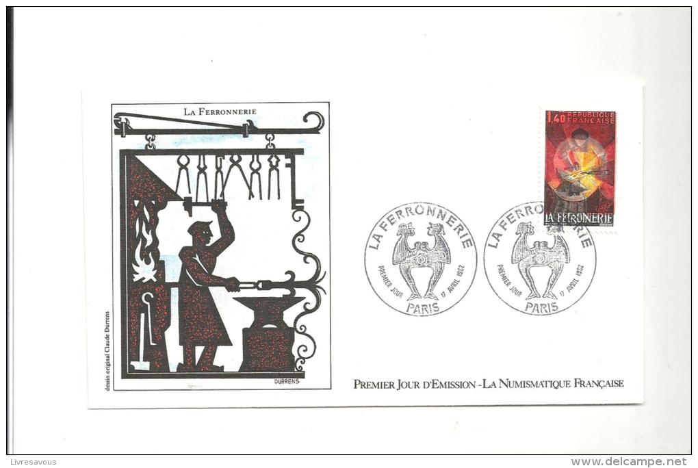 Enveloppe Premier Jour La Feronnerie Du 17/04/1982 Timbre à 1,40 - 1980-1989