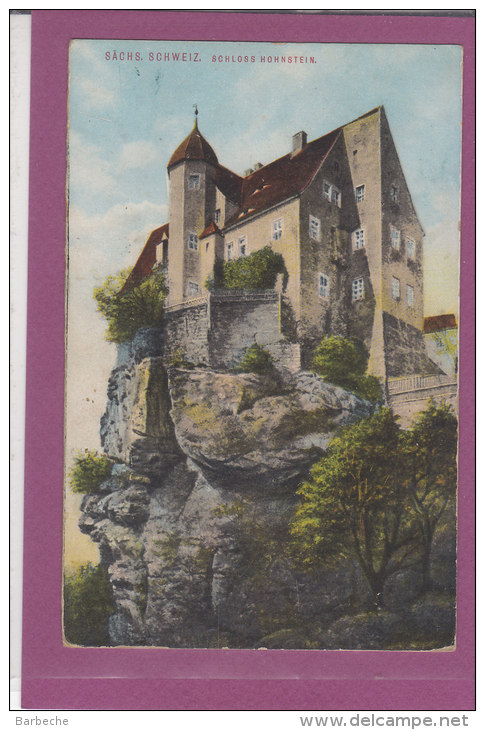 SÄCHS SCHWEIZ .- Schloss Hohnstein - Schmilka