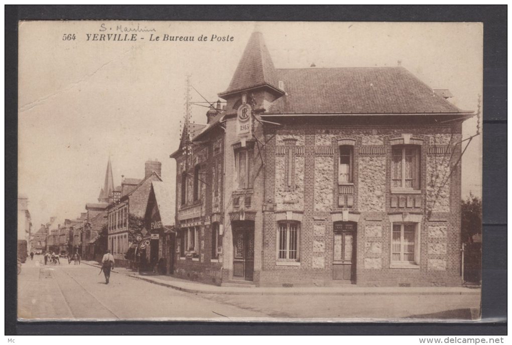 76 - Yerville - Le Bureau De Poste - Yerville