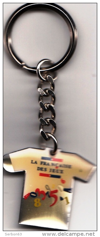 PORTE-CLEFS MAILLOT LA FRANCAISE DES JEUX L´EQUIPE CYCLISTE COURSE COUREUR VELO LOTO LOTERIE GRATTAGES INSTANTANES... - Key-rings