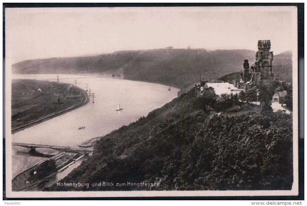 Dortmund - Syburg - Hohensyburg Mit Blick Zum Hengsteysee - Dortmund