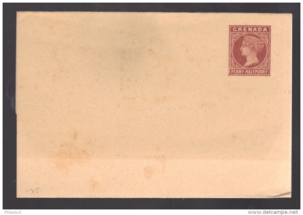 GRENADE Entier Postal Enveloppe   P Brun - Grenada (...-1974)