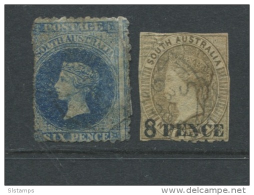 South Australia 1867-84  Sc 47,71 Used - Oblitérés