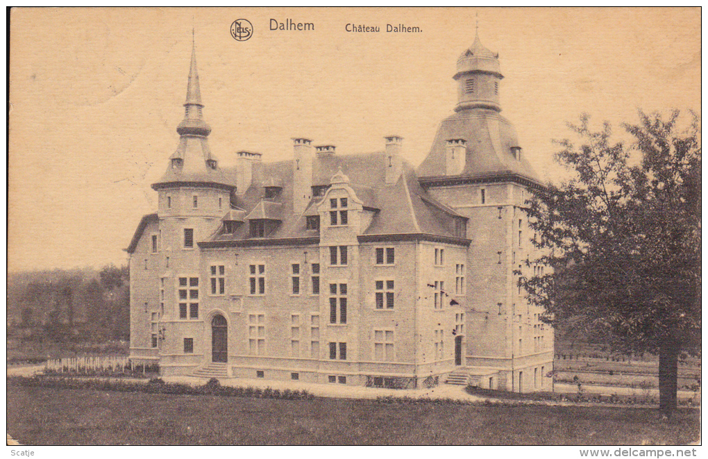 Dalhem. -  Château Dalhem;  1921 Prachtige Kaart - Dalhem