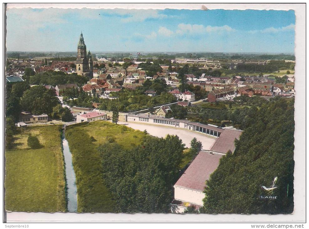 En Avion Au Dessus De - Vue Générale Ecole Marie Curie - Saint Amand Les Eaux