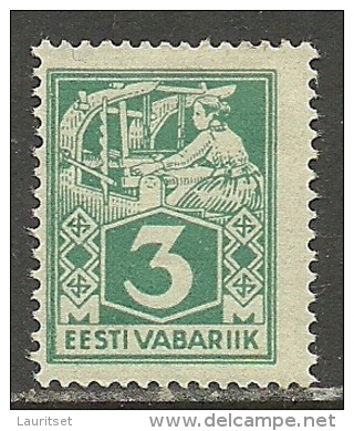 ESTLAND Estonia Estonie 1924 Michel 36 Type II - Estonia