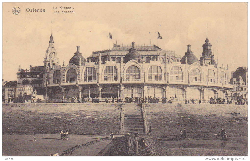 OSTENDE Nels Série 1" Nr 14 " Le Kursaal"     écrite En 1921     Voir Scans - Oostende