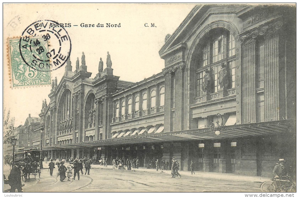 75 PARIS GARE DU NORD - Otros & Sin Clasificación