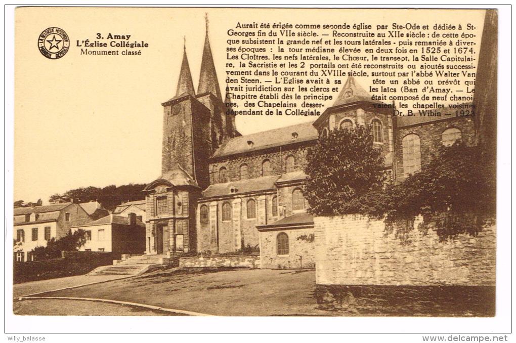 "Amay - L'Eglise Collégiale - Monument Classé" - Amay