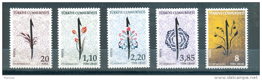 Turkey, Yvert No 3635/3639, MNH - Ungebraucht