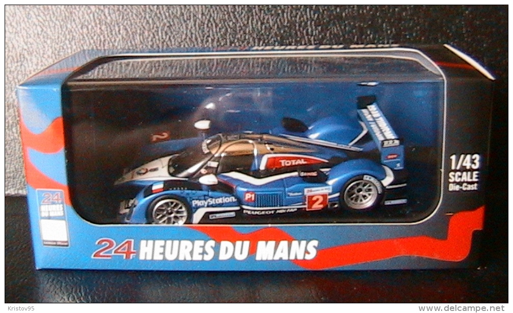 PEUGEOT 908 HDI FAP #2 LMP1 LE MANS 2010 MINASSIAN SARRAZIN MONTAGNY IXO LMM188 1/43 - Ixo