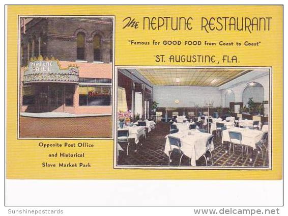 Florida St Augustine The Neptune Restaurant - St Augustine