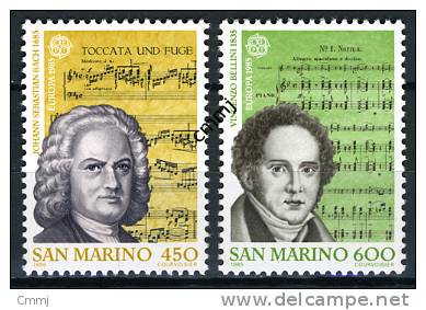 1985 - SAINT-MARIN - SAN MARINO - Sass. 1154/55 - Europa Cept - MNH - New Mint - - Unused Stamps