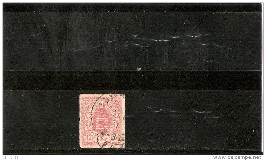 LUXEMBOURG   N °18 OBLITERE 1865 - ...-1852 Prephilately