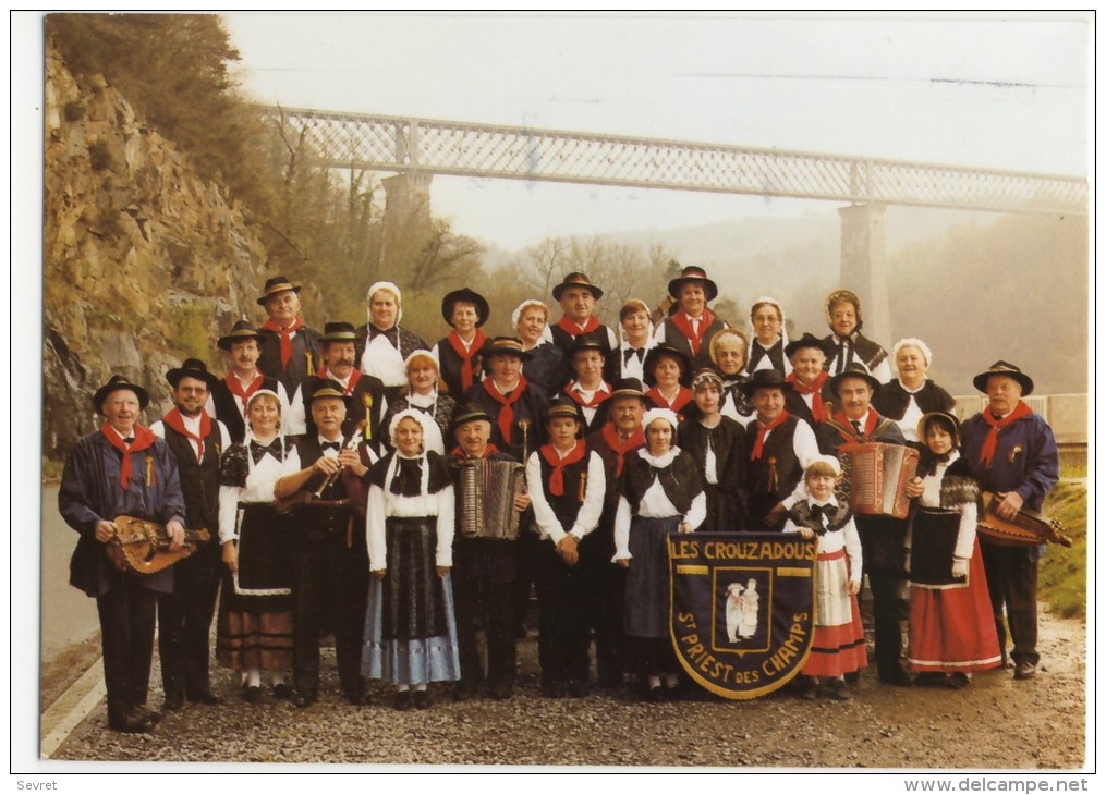 Groupe Folklorique LES CROUZADOUS. - ST PRIEST DES CHAMPS - Musique