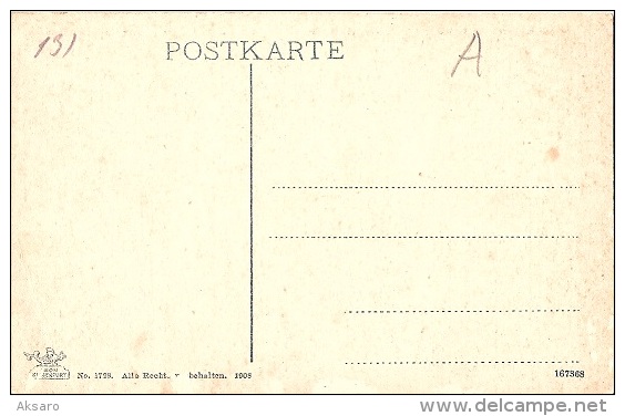 Glocknerstrasse Bei Der Schönwand Mit Blick Auf Die Glocknergruppe - 1908 - Heiligenblut