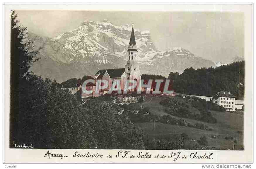 CPA Annecy Sanctuaire De St F De Sales Et De Ste J De Chantal - Annecy