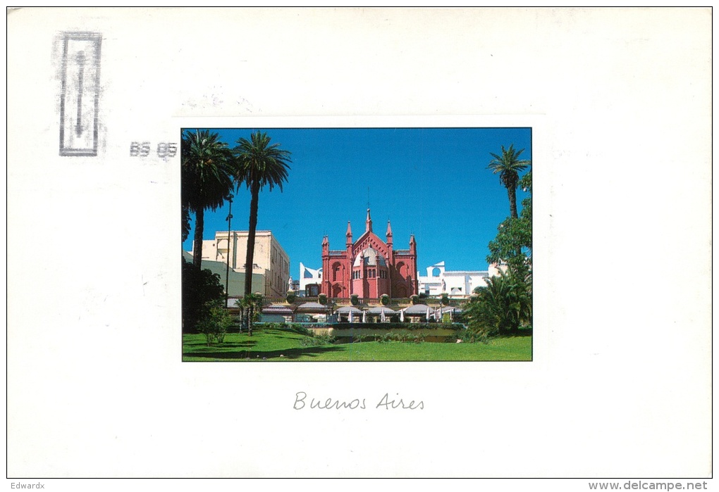 Buenos Aires, Argentina Postcard Used Posted To UK 2001 Nice Stamp - Argentina