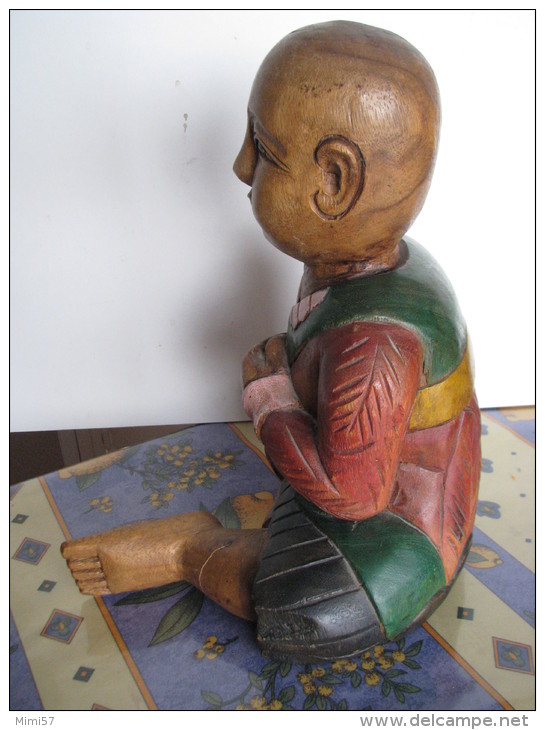 Statuette Bois / Enfant / Pays Non Connu - Bois