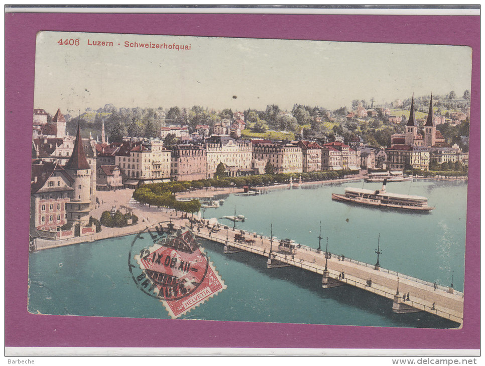 50 CARTES SUR LA SUISSES THEME - BATEAUX-BARQUES-VOILIERS