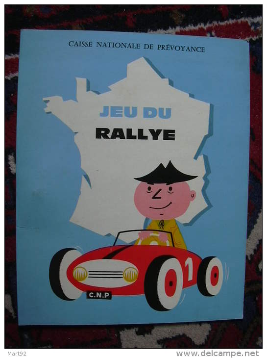 Jeu Du Rally Offert  Par La Caisse Nationale De Prevoyance Imp DARBOY MONTREUIL - Unclassified