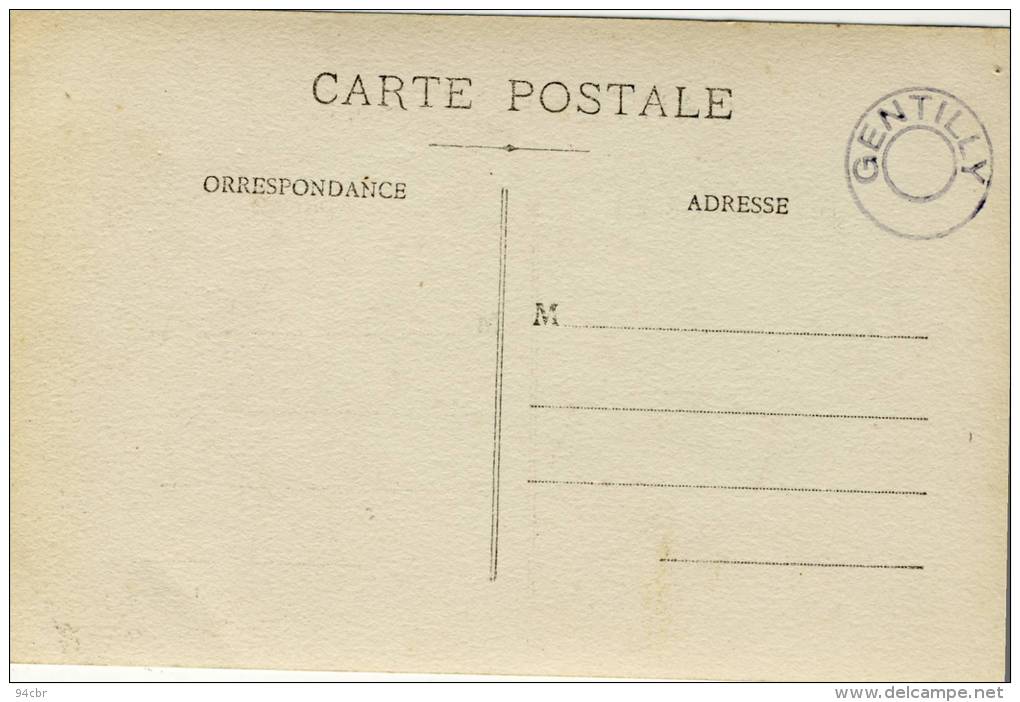 CPA (94) GENTILLY  (hopital ,militaire ) Carte Photo - Gentilly