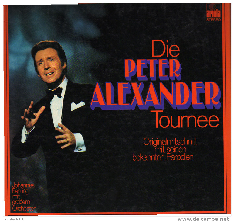 * 2LP Box *  DIE PETER ALEXANDER TOURNEE (Germany 1971 Ex !!! ) Selten!!! - Sonstige - Deutsche Musik