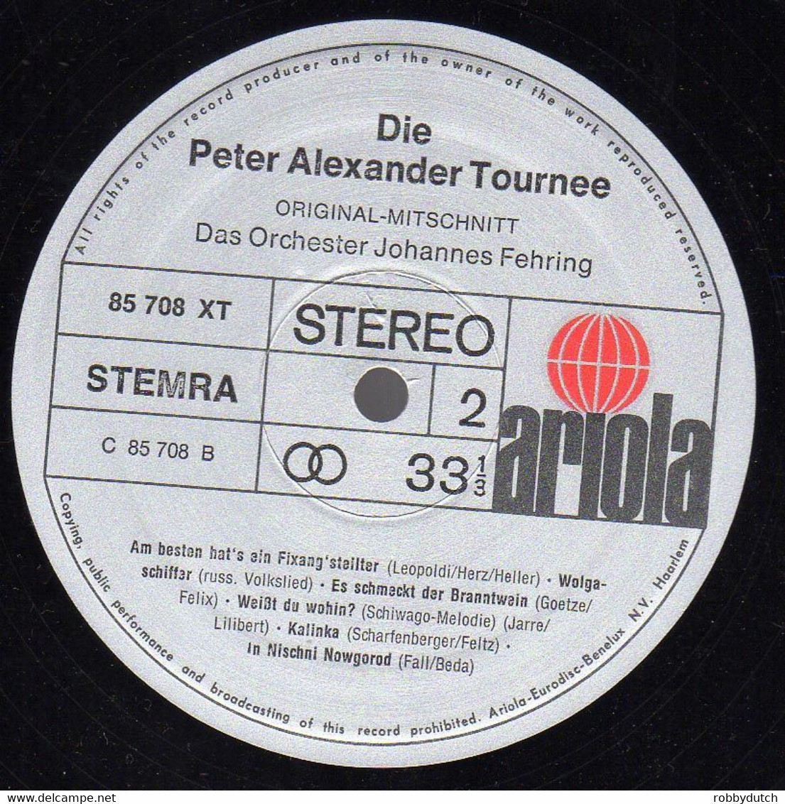 * 2LP Box *  DIE PETER ALEXANDER TOURNEE (Germany 1971 Ex !!! ) Selten!!! - Andere - Duitstalig