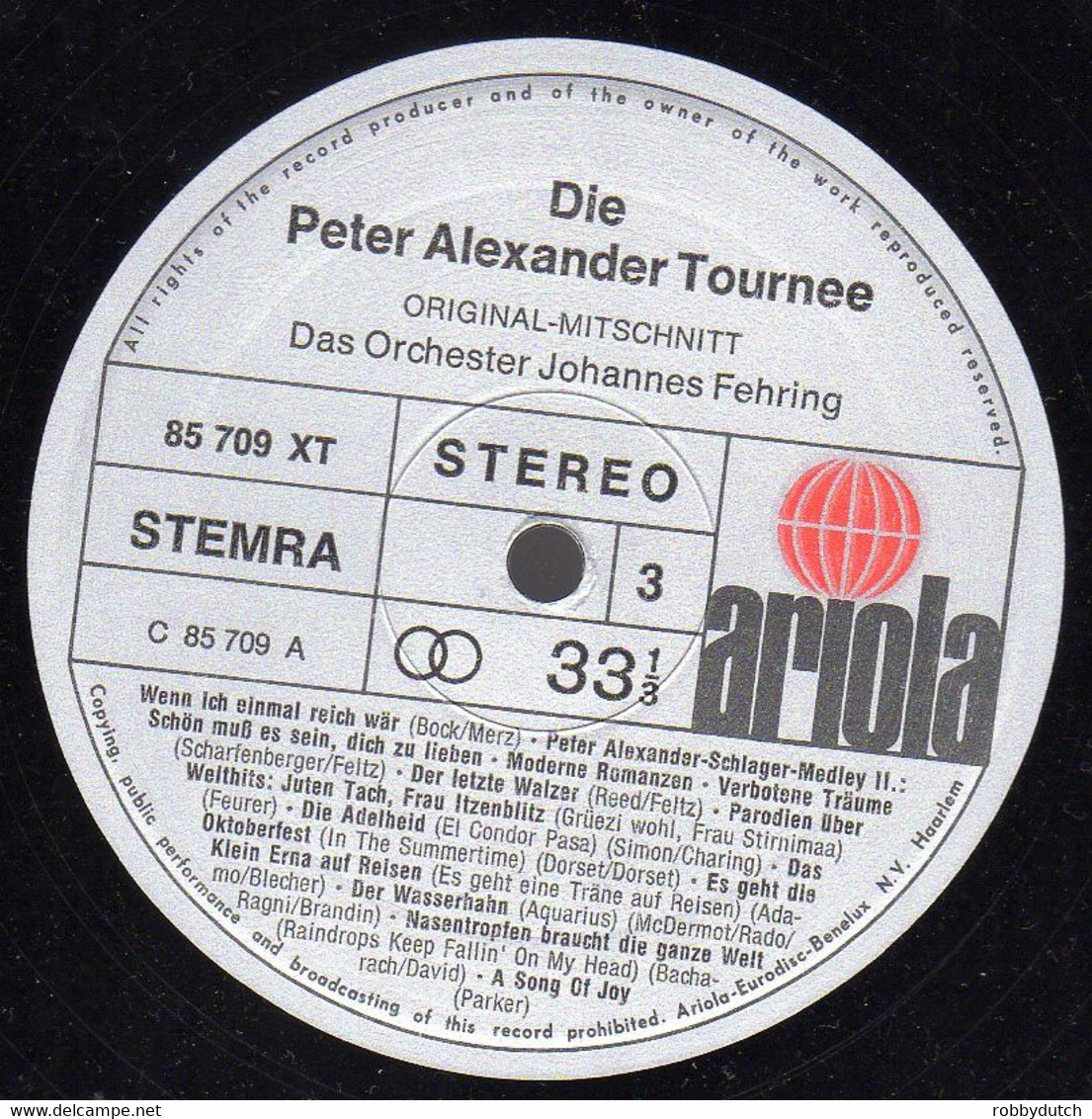 * 2LP box *  DIE PETER ALEXANDER TOURNEE (Germany 1971 ex !!! ) selten!!!