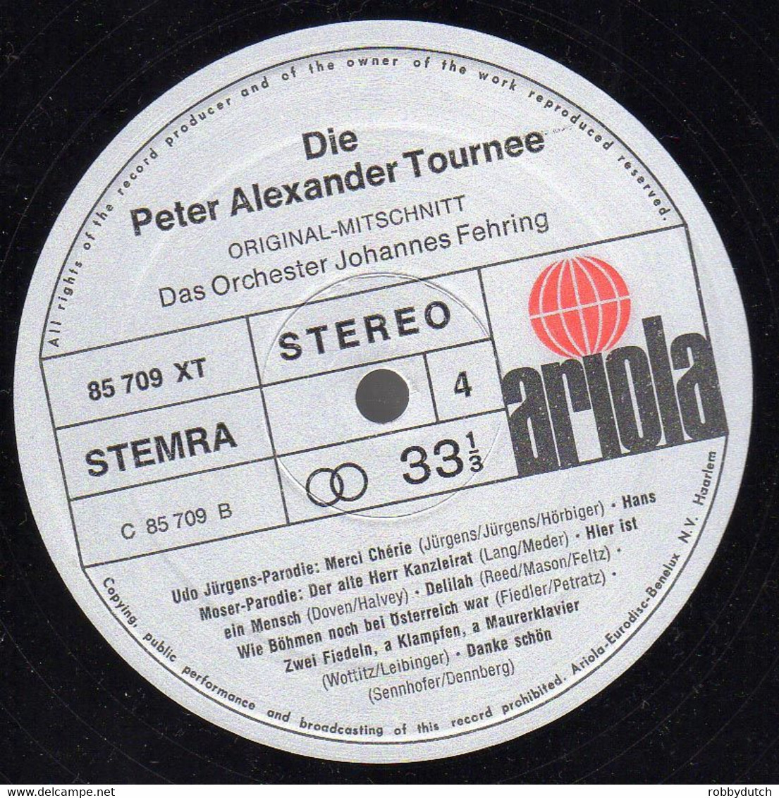 * 2LP box *  DIE PETER ALEXANDER TOURNEE (Germany 1971 ex !!! ) selten!!!