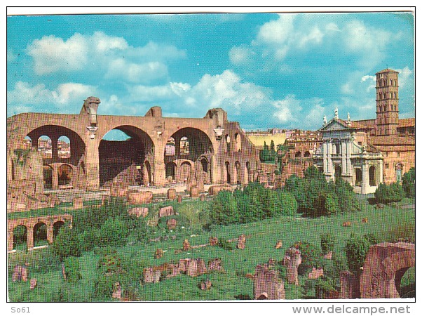 2464.   Roma -  Foro Romano - Basilica Di Costantino - Eglises