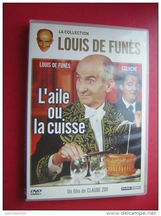 DVD  LA COLLECTION LOUIS DE FUNES  COLUCHE   L' AILE OU LA CUISSE  UN FILM DE CLAUDE ZIDI 1976 - Comedy