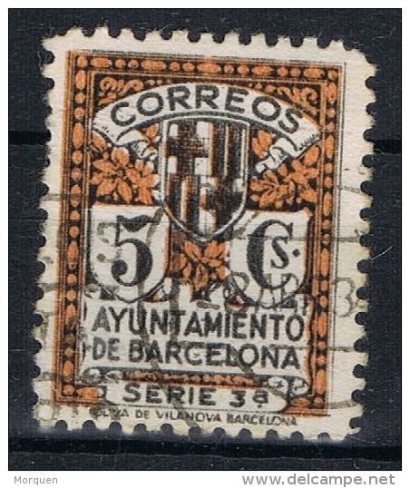 Sello Variedad Recargo Ayuntamiento De Barcelona, Num 11id º - Barcellona