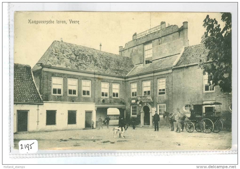 VEERE * KAMPVEERSCHE TOREN *  ANSICHTKAART * CPA (2195) - Veere