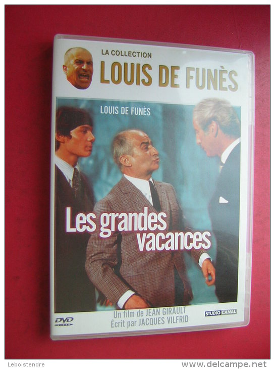 DVD    LA COLLECTION  LOUIS DE FUNES  LES GRANDES VACANCES     UN FILM DE JEAN GIRAULT ECRIT PAR JACQUES VILFRID - Cómedia