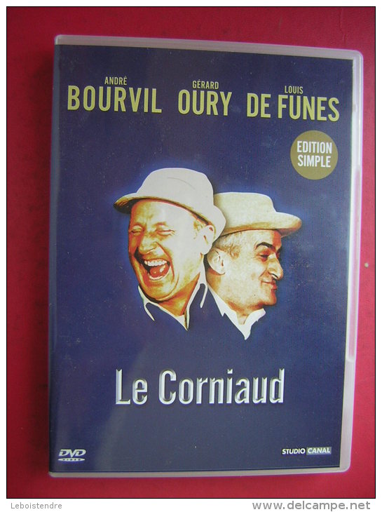 DVD     LOUIS DE FUNES   BOURVIL  FILM GERARD OURY   LE CORNIAUD  EDITION SIMPLE - Comédie
