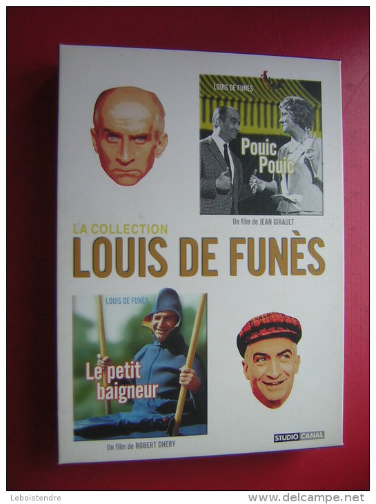 2 DVD   LA COLLECTION   LOUIS DE FUNES    POUIC POUIC   LE PETIT BAIGNEUR - Cómedia