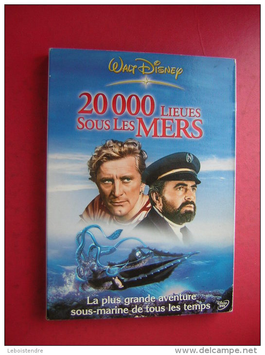 DVD   WALT DISNEY 20000 LIEUES SOUS LES MERS  LA PLUS GRANDE AVENTURE SOUS MARINE DE TOUS LES TEMPS  1955 KIRK DOUGLAS - Sci-Fi, Fantasy