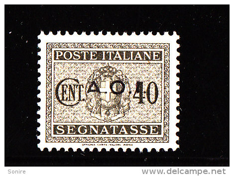 AFRICA ORIENTALE ITALIANA - 1939-40 : Segnatasse CENT 40 NUOVO MNH** - Africa Oriental Italiana