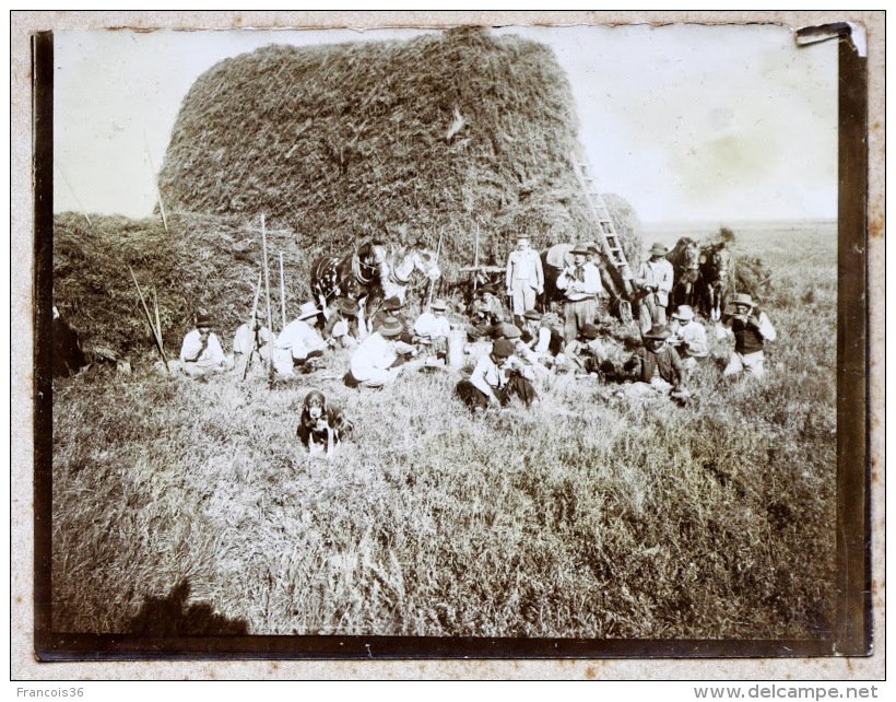 Juan Bautista Alberdi Argentina 1903 Gaucho Cosecha Heno Harvest Hay Moisson Foin En La Granja Francesa De Mr Larrague - Plaatsen